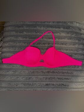 Shade & Shore Vibrant Hot Pink Padded Bra